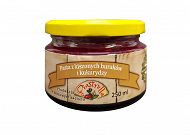 Pasta z kiszonych buraków z kukurydzą