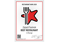 Rekomendacja Restaurant guru 2020
